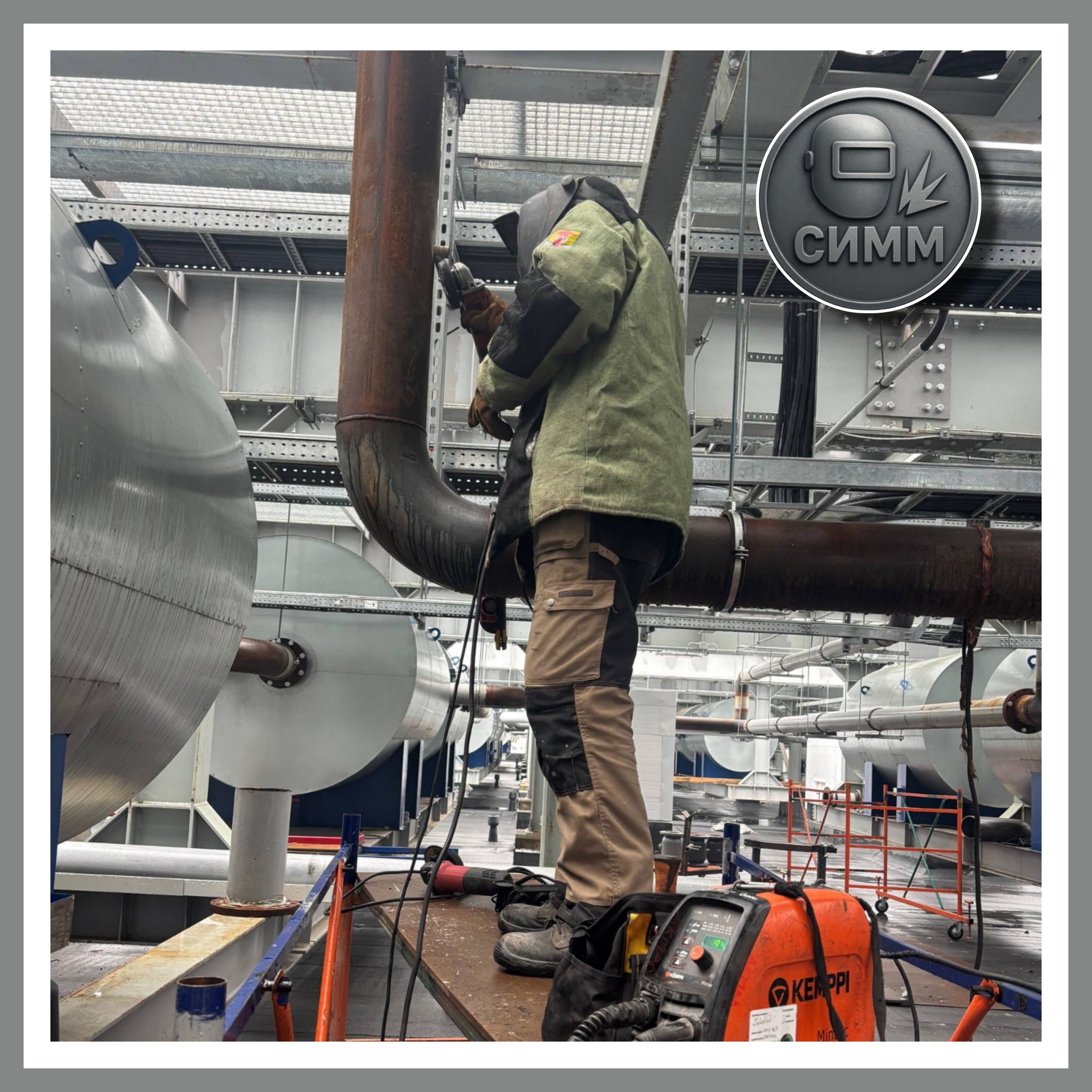 Монтаж холодоснабжения ЦОД